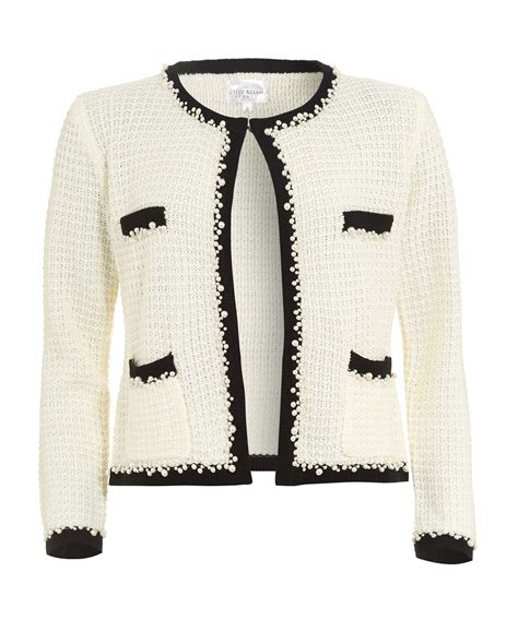 womens chanel blazers|Chanel jacket black and white.